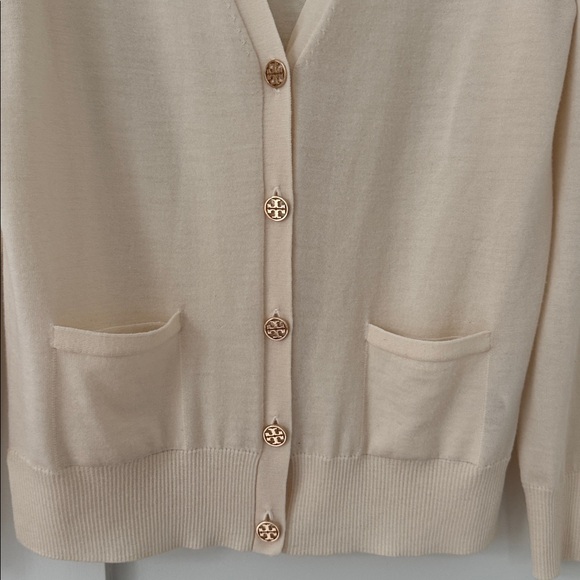 Tory Burch Madeline Cardigan Sweater Size M - Picture 3 of 9